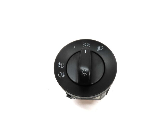 Thumbnail 2: 2003-2010 PORSCHE CAYENNE (955 957) DASH HEADLIGHT HEAD LIGHT LAMP SWITCH BLACK