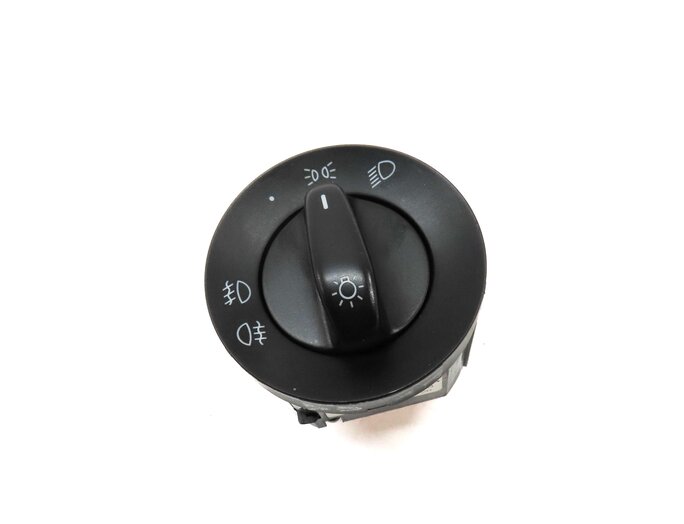 Thumbnail 3: 2003-2010 PORSCHE CAYENNE (955 957) DASH HEADLIGHT HEAD LIGHT LAMP SWITCH BLACK