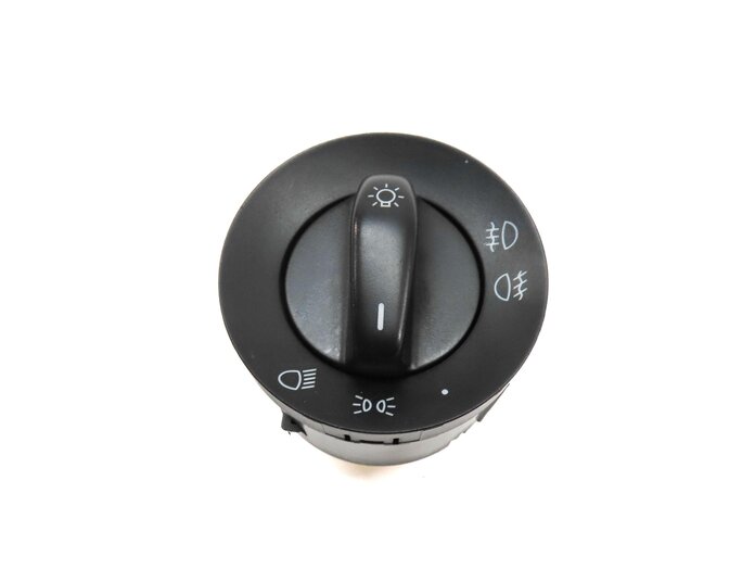 Thumbnail 4: 2003-2010 PORSCHE CAYENNE (955 957) DASH HEADLIGHT HEAD LIGHT LAMP SWITCH BLACK