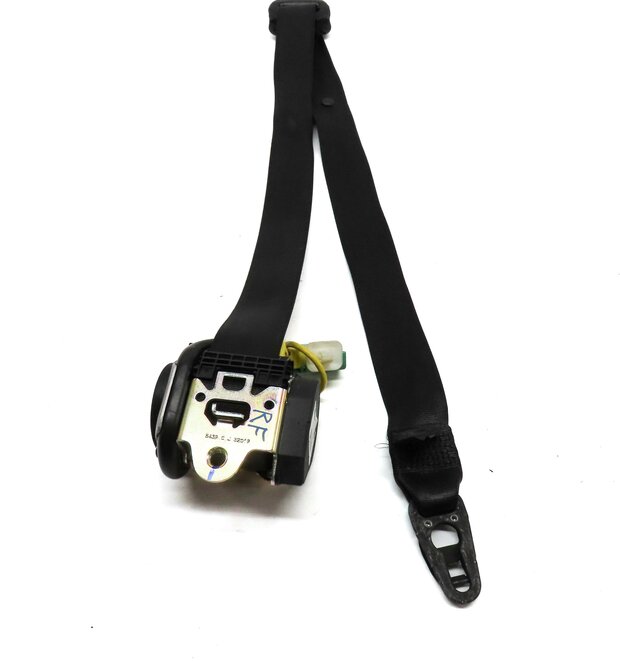 Thumbnail 4: 2003-2005 PORSCHE CAYENNE (955) FRONT RIGHT PASSENGER SEATBELT RETRACTOR (BLACK)