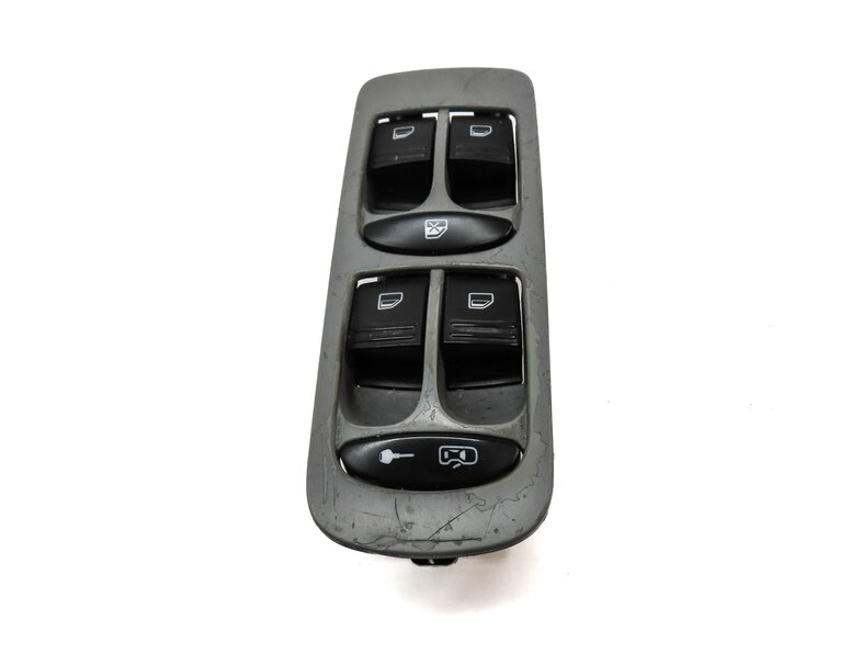 Thumbnail 5: 2003-2010 PORSCHE CAYENNE (955 957) LEFT FRONT DRIVER DOOR WINDOW SWITCH (GREY)