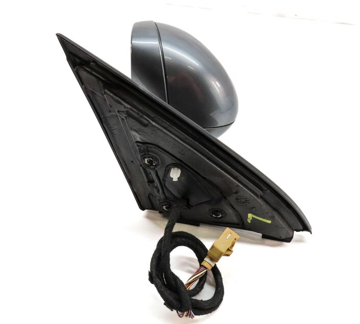 Thumbnail 4: 03-06 PORSCHE CAYENNE (955) LEFT P-FOLD MEMORY AUTO DIM HEATED MIRROR (TITANIUM)