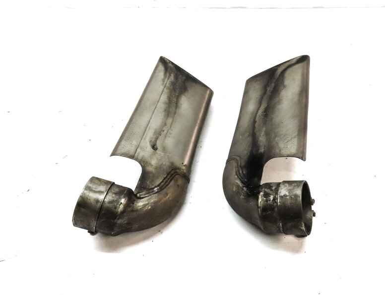 Thumbnail 4: 03-06 PORSCHE CAYENNE 955 4.5L NON-TURBO REAR LEFT RIGHT EXHAUST MUFFLER TIP SET
