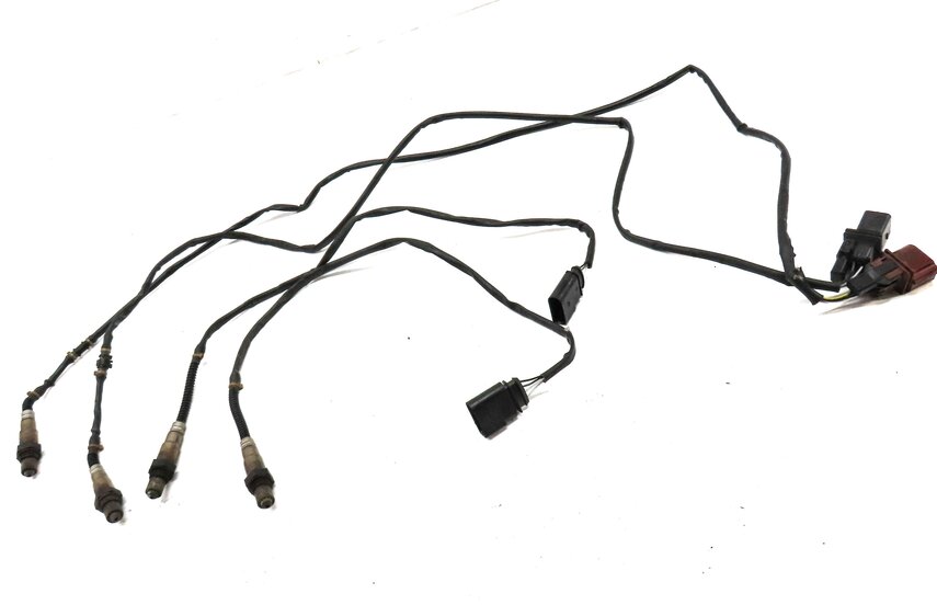 Thumbnail 3: 2004 PORSCHE CAYENNE (955) 4.5L M48 NON-TURBO PRE POST CAT O2 OXYGEN SENSOR SET4