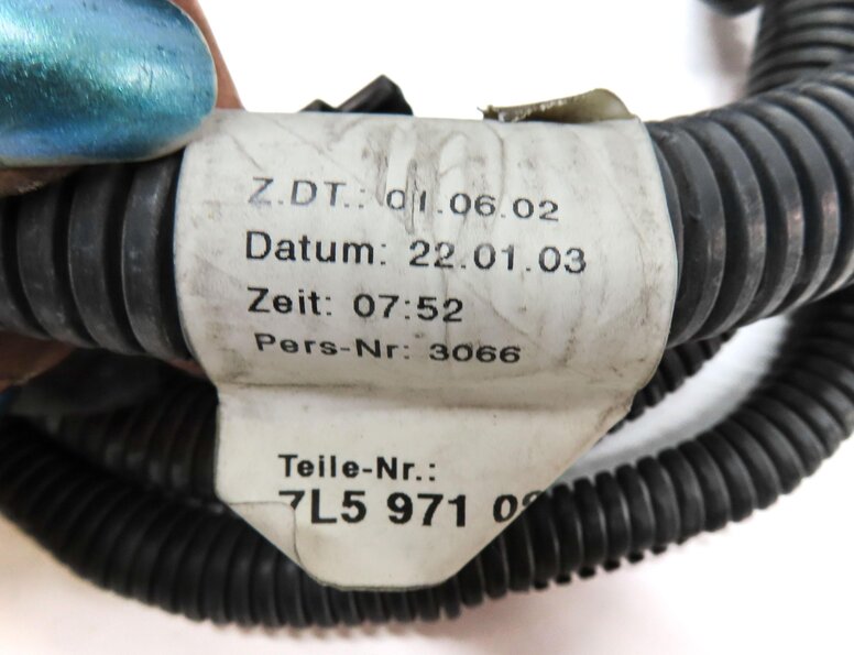 Thumbnail 5: 2004 PORSCHE CAYENNE (955) FOG LIGHT WIRING WIRE HARNESS 7L5971095