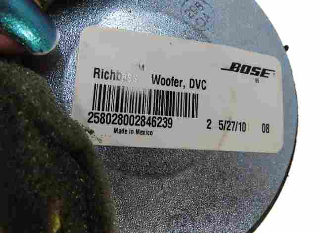 Thumbnail 9: 2011 AUDI Q7 (4L) RADIO STEREO WOOFER MIDRANGE TWEETER BOSE SPEAKER SET 14