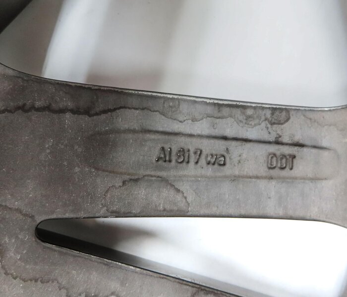Thumbnail 12: 2007-2013 AUDI Q7 (4L) 20x9 - 5 DOUBLE SPOKE ALUMINUM ALLOY WHEEL RIM