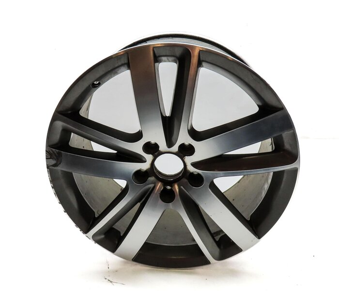 Thumbnail 3: 2007-2013 AUDI Q7 (4L) 20x9 - 5 DOUBLE SPOKE ALUMINUM ALLOY WHEEL RIM