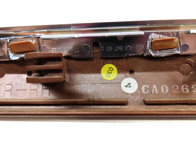 Thumbnail 16: 2011 AUDI Q7 (4L) FRONT REAR LEFT RIGHT DOOR DASH CONSOLE WALNUT WOOD TRIM SET 6
