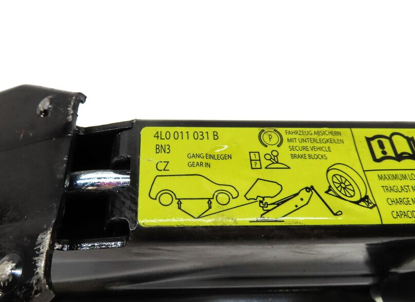 Thumbnail 10: 2009-2017 AUDI Q5 SQ5 Q7 (8R 4L) EMERGENCY SPARE TIRE JACK CAR LIFT JACK