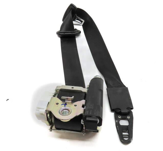 Thumbnail 4: 2007-2009 AUDI Q7 (4L) FRONT LEFT DRIVER SEAT SEATBELT RETRACTOR (BLACK)