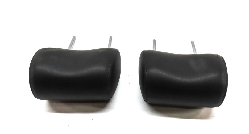 Thumbnail 4: 08-13 AUDI A3 A6 Q7 S6 (8P C6 4L) FRONT LEFT & RIGHT SEAT HEADREST SET (BLACK)