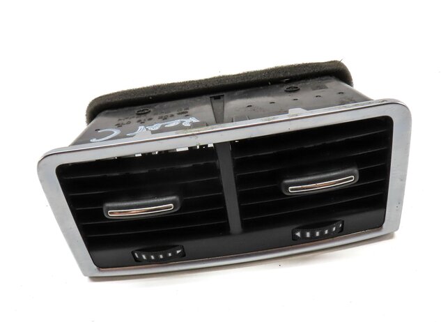 Thumbnail 3: 2011 AUDI Q7 (4L) REAR CENTER CONSOLE A/C HEATER AIR VENT (BLACK & SILVER)