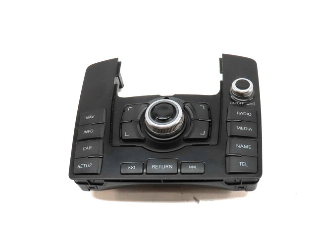 Thumbnail 2: 2010-2011 AUDI Q7 (4L) CENTER CONSOLE RADIO MMI NAVIGATION CONTROL SWITCH PANEL