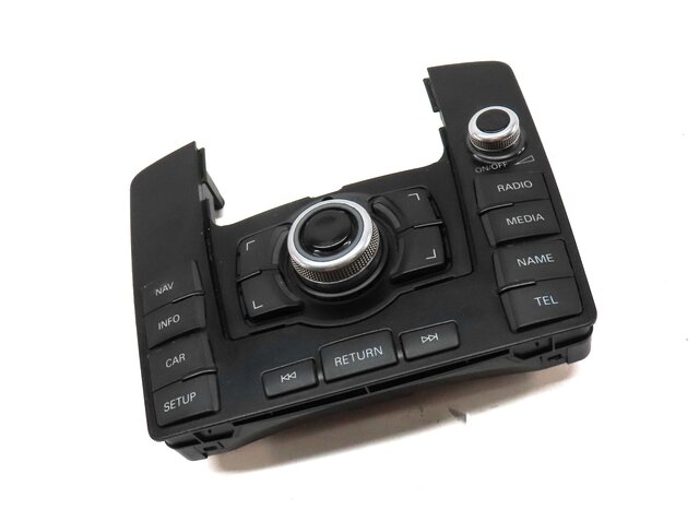 Thumbnail 3: 2010-2011 AUDI Q7 (4L) CENTER CONSOLE RADIO MMI NAVIGATION CONTROL SWITCH PANEL