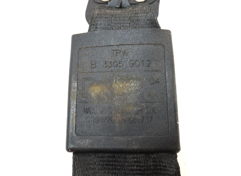 Thumbnail 6: 2007-2015 AUDI Q7 (4L) FRONT RIGHT PASSENGER SEAT SEATBELT RETRACTOR (BLACK)