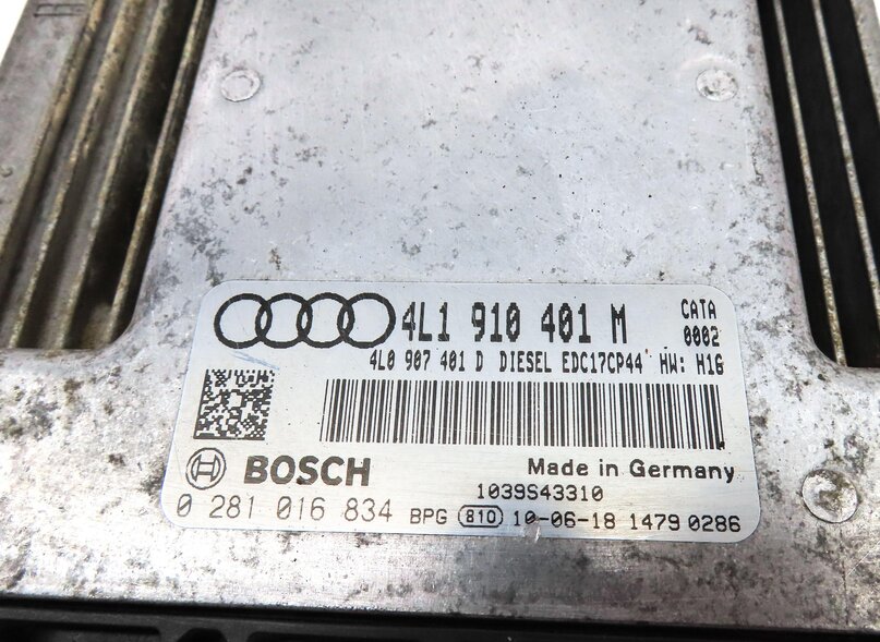 Thumbnail 20: 2011 AUDI Q7 (4L) 3.0L CATA DIESEL ENGINE ECM IMMOBILIZER BODY MODULE KEY SET-9