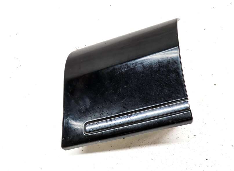 Thumbnail 3: 2011 AUDI Q7 (4L) FRONT RIGHT PASSENGER CORNER FENDER MOULDING TRIM (ORCA BLACK)