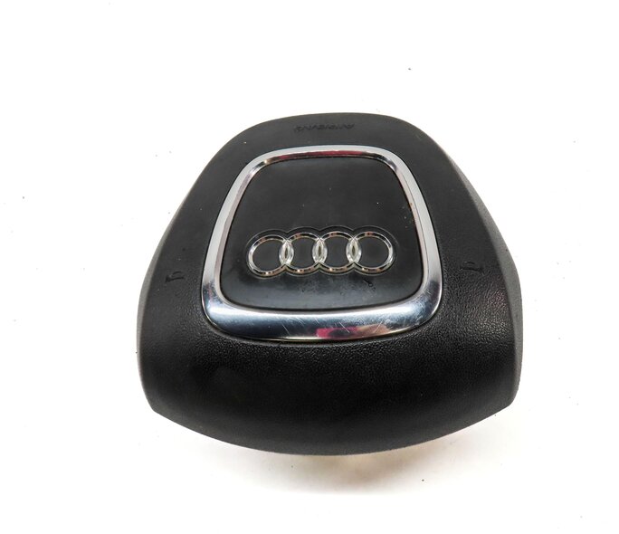 Thumbnail 4: 2011-2015 AUDI Q7 (4L) LEFT DRIVER STEERING WHEEL SRS AIRBAG AIR BAG (BLACK)