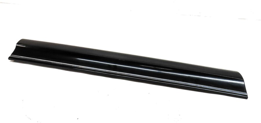 2010-2015 AUDI Q7 (4L) FRONT LEFT DRIVER DOOR RUNNER TRIM PANEL MOULDING (BLACK)