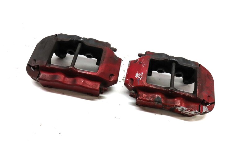 04-15 VW TOUAREG AUDI Q7 (4L) REAR LEFT & RIGHT DISC BRAKE CALIPER SET-2 BREMBO