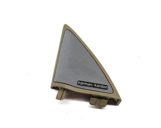 Thumbnail 2: 2011 E350 COUPE (W207 C207) LEFT DOOR TWEETER SPEAKER COVER HARMAN KARDON BEIGE