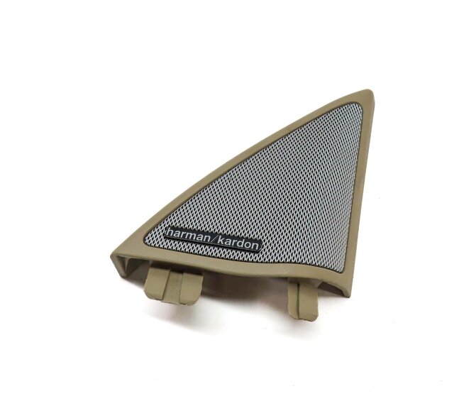 2011 E350 COUPE (C207) RIGHT DOOR TWEETER SPEAKER COVER HARMAN KARDON (BEIGE)