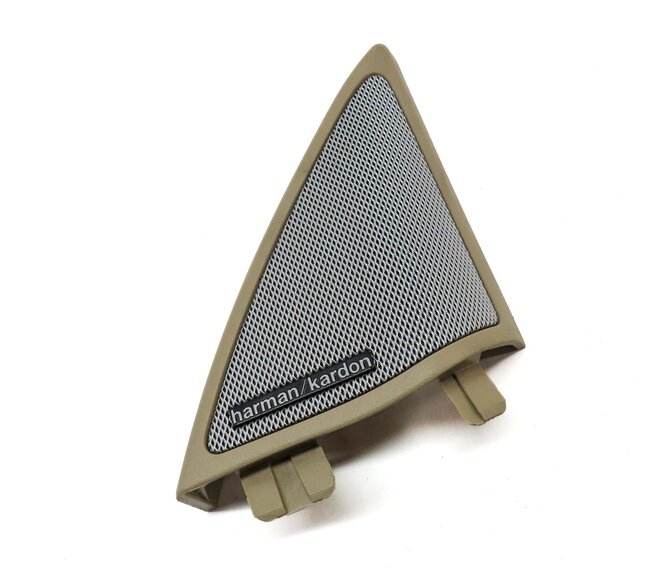Thumbnail 3: 2011 E350 COUPE (C207) RIGHT DOOR TWEETER SPEAKER COVER HARMAN KARDON (BEIGE)