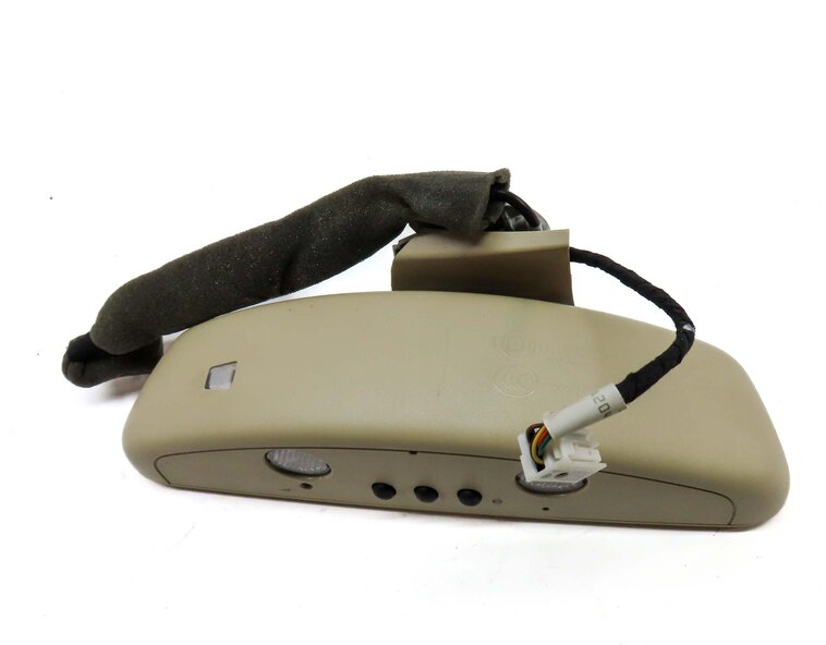 Thumbnail 5: 2011 MERCEDES E350 COUPE (C207) REARVIEW MIRROR AUTODIM COMPASS HOMELINK (BEIGE)