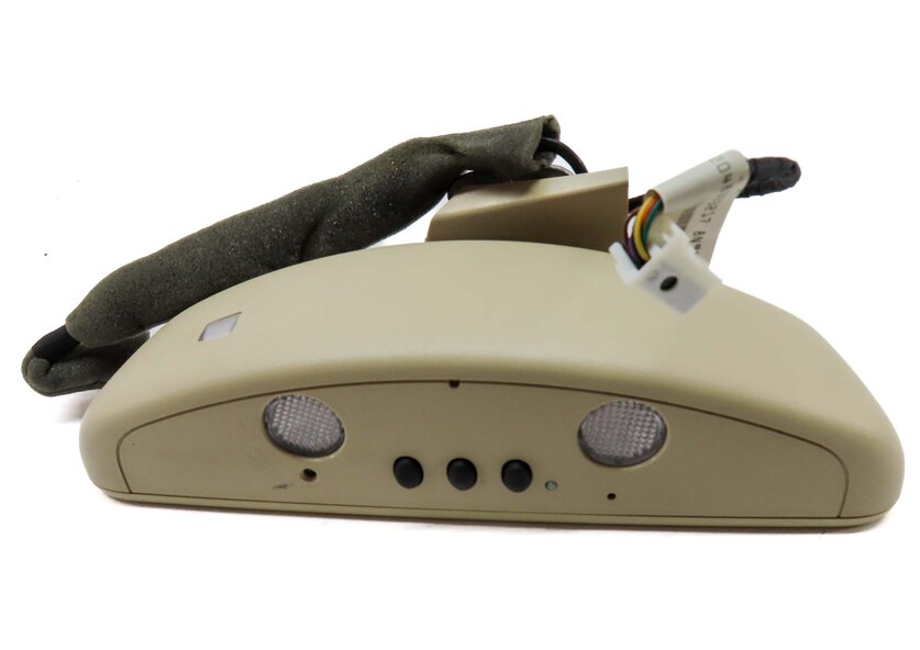 Thumbnail 6: 2011 MERCEDES E350 COUPE (C207) REARVIEW MIRROR AUTODIM COMPASS HOMELINK (BEIGE)