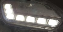 Thumbnail 2: 10-13 MERCEDES E300 E350 E400 E550 (W207 W212) LEFT FRONT DRL LED FOG LIGHT LAMP