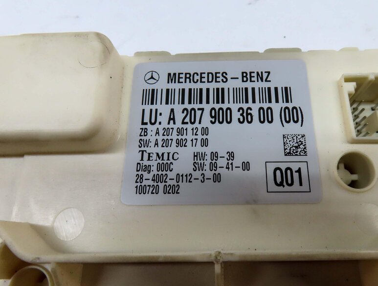 Thumbnail 4: 2010-2011 MERCEDES BENZ E350 E550 (C207) COUPE - QUARTER WINDOW CONTROL MODULE