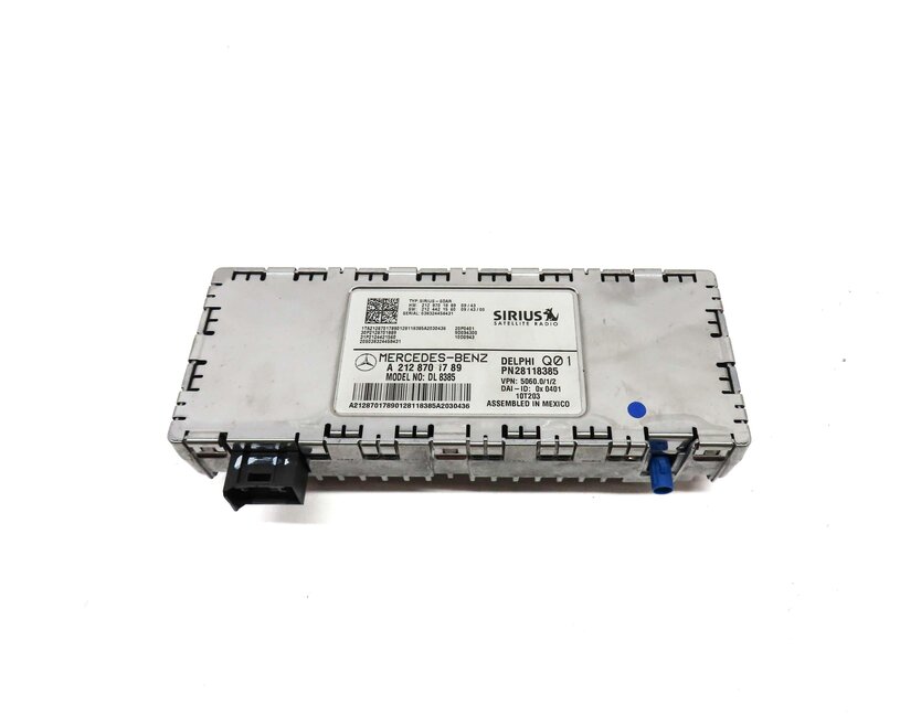 Thumbnail 2: 2011 MERCEDES E350 COUPE (C207) SIRIUS SATELLITE RADIO CONTROL MODULE 2128701789
