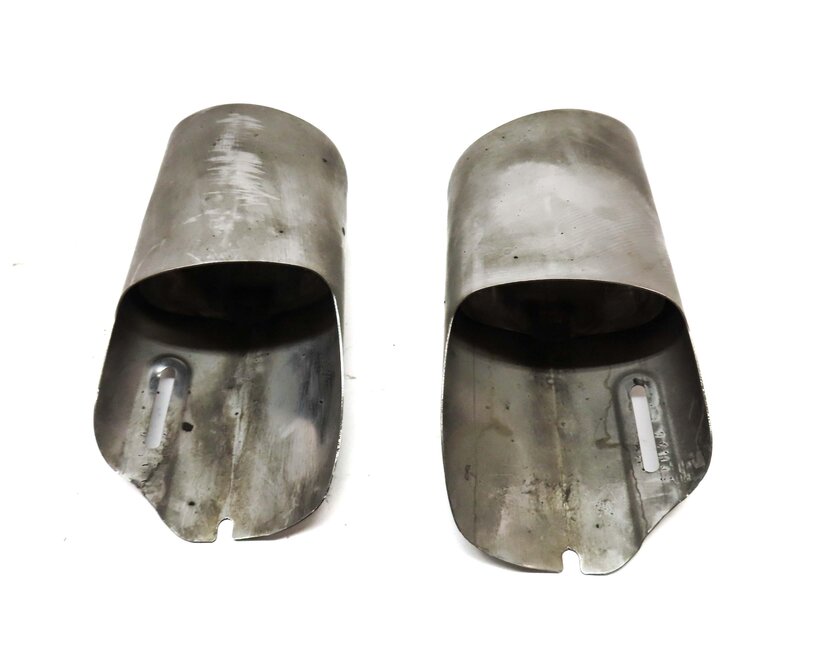 Thumbnail 6: 2011 MERCEDES E350 COUPE (C207) 3.5L M272 LEFT & RIGHT EXHAUST MUFFLER TIP SET 2