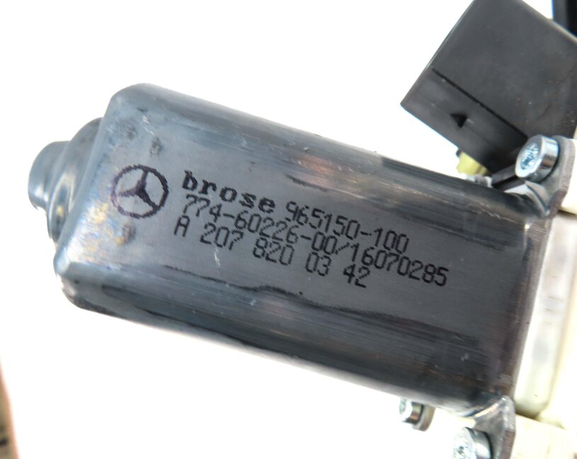 Thumbnail 9: 2010-2017 E-CLASS (W207) COUPE CONVERTIBLE LEFT DRIVER WINDOW REGULATOR w/ MOTOR