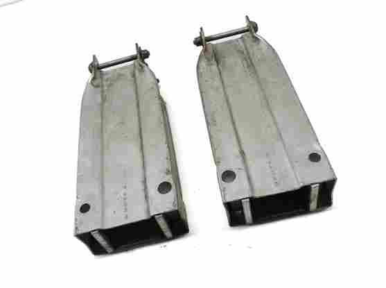 Thumbnail 3: 10-13 E CLASS COUPE CONV W207 FRONT LEFT RIGHT BUMPER REINFORCEMENT BRACKET SET2