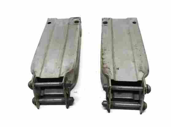 Thumbnail 4: 10-13 E CLASS COUPE CONV W207 FRONT LEFT RIGHT BUMPER REINFORCEMENT BRACKET SET2