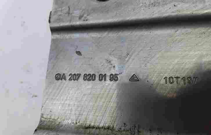 Thumbnail 7: 10-13 E CLASS COUPE CONV W207 FRONT LEFT RIGHT BUMPER REINFORCEMENT BRACKET SET2