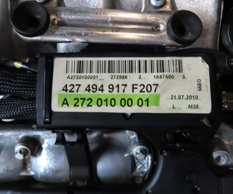 Thumbnail 16: 2011 MERCEDES E CLASS COUPE W207 3.5L M272 ENGINE ASSEMBLY (109k) TESTED & VIDEO