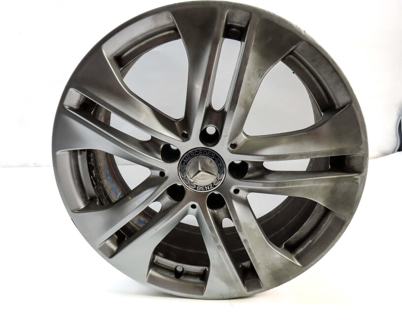 Thumbnail 3: 10-11 E COUPE CONVERTIBLE W207 17x7.5 17x8.5 10 SPOKE FRONT REAR WHEEL RIM SET 4