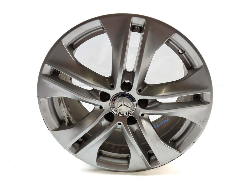 Thumbnail 4: 10-11 E COUPE CONVERTIBLE W207 17x7.5 17x8.5 10 SPOKE FRONT REAR WHEEL RIM SET 4