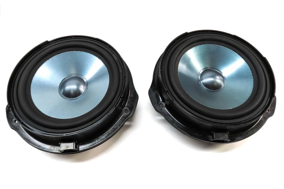 Thumbnail 3: 2011 MERCEDES E350 COUPE (C207) WOOFER MIDRANGE TWEETER LOGIC 7 SPEAKER SET 10