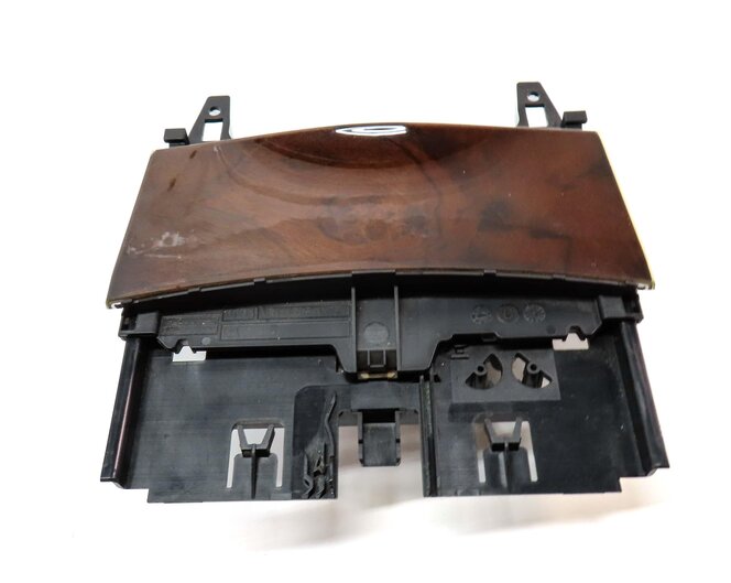 Thumbnail 2: 2011 MERCEDES E350 COUPE (C207) CENTER CONSOLE ASHTRAY w/ 12V SOCKET WALNUT WOOD