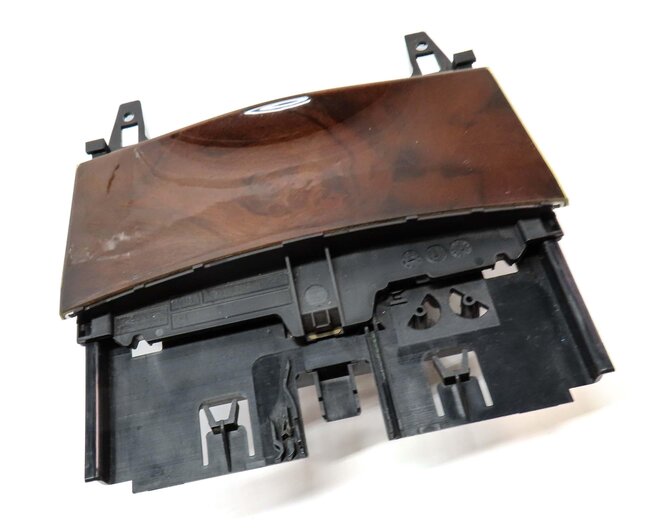 Thumbnail 3: 2011 MERCEDES E350 COUPE (C207) CENTER CONSOLE ASHTRAY w/ 12V SOCKET WALNUT WOOD