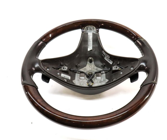 Thumbnail 2: 2011 MERCEDES E350 COUPE (C207) LEFT DRIVER STEERING WHEEL BROWN & WALNUT WOOD