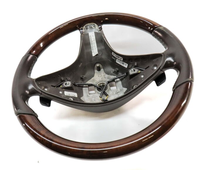 Thumbnail 3: 2011 MERCEDES E350 COUPE (C207) LEFT DRIVER STEERING WHEEL BROWN & WALNUT WOOD