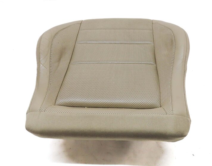 Thumbnail 4: 10-17 COUPE CONV E CLASS W207 LEFT LOWER STANDARD HEATED VENT SEAT CUSHION BEIGE