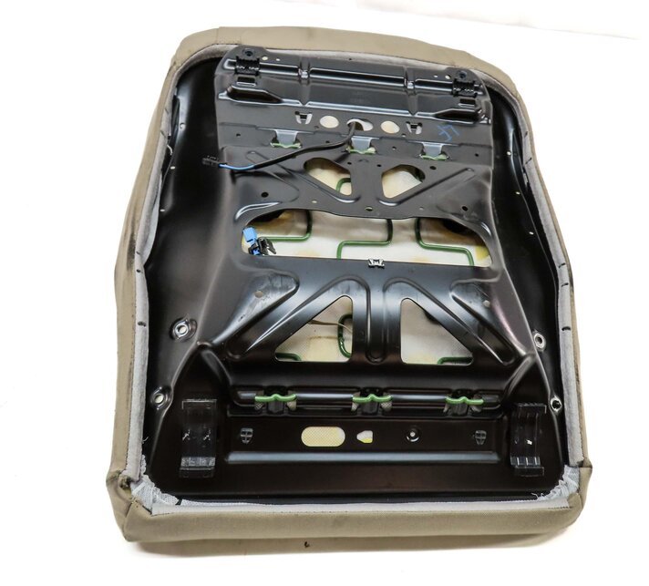 Thumbnail 7: 10-17 COUPE CONV E CLASS W207 LEFT LOWER STANDARD HEATED VENT SEAT CUSHION BEIGE