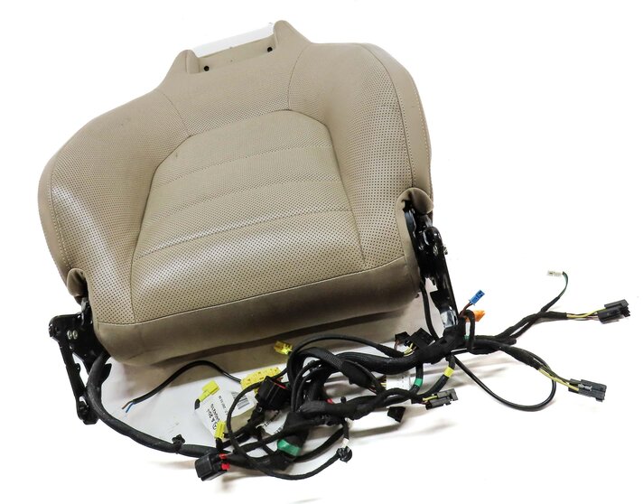 Thumbnail 3: 10-17 E-CLASS W207 COUPE CONV FRONT RIGHT UPPER HEATED VENTED SEAT CUSHION BEIGE