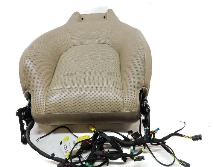 Thumbnail 4: 10-17 E-CLASS W207 COUPE CONV FRONT RIGHT UPPER HEATED VENTED SEAT CUSHION BEIGE